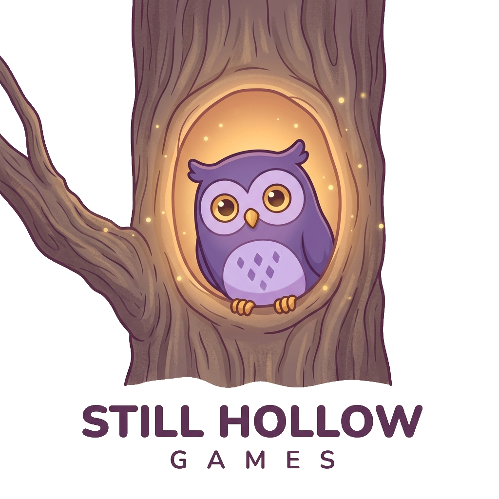 Still Hollow Games mascot owl